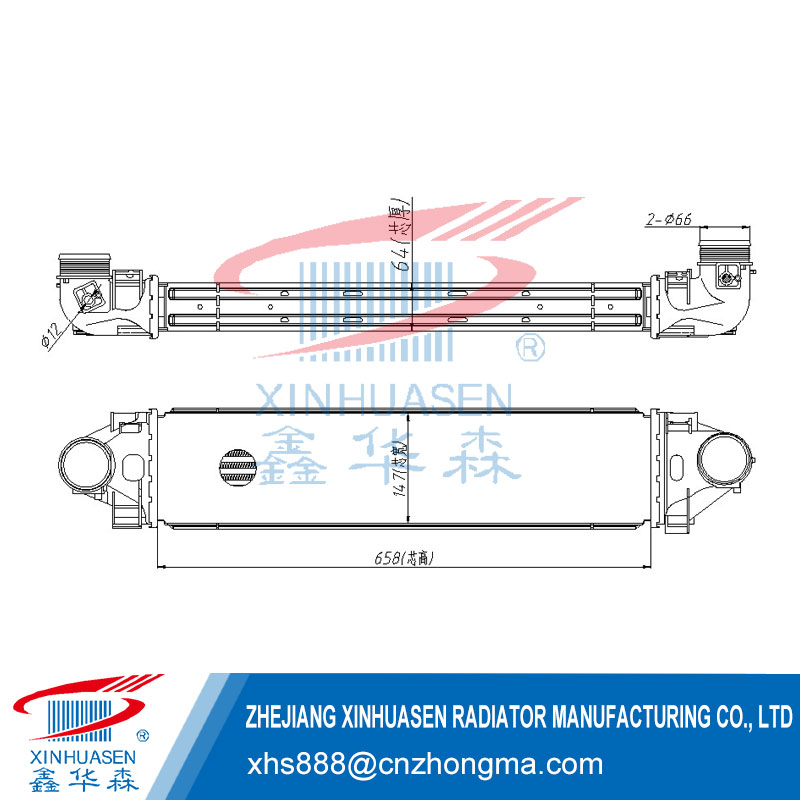 There are two main types of car intercoolers